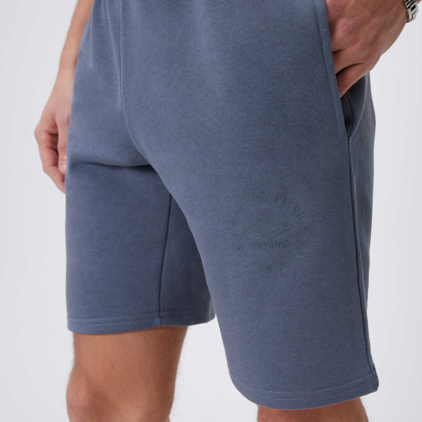 Spodenki męskie UMBRO SZORTY RLXD SHORT 66608u-g2b kolor niebieski