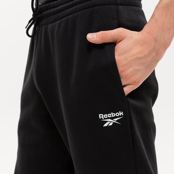 Spodnie dresowe męskie REEBOK SPODNIE RI LEFT LEG LOGO OH hh8331 kolor czarny
