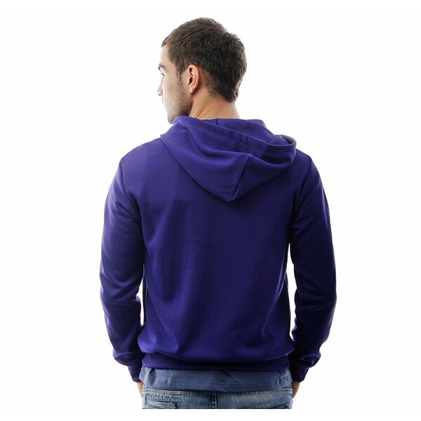 Bluza męska ADIDAS BLUZA   ADI HOODED FLOC x41268 kolor fioletowy