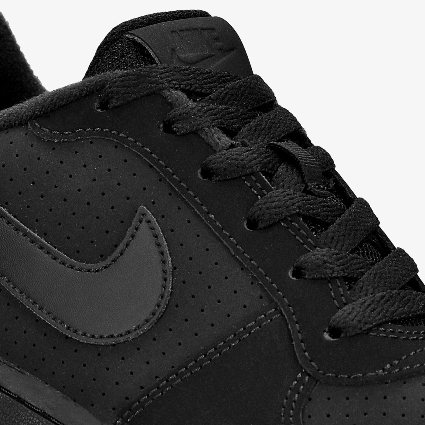 Buty dziecięce NIKE COURT BOROUGH LOW(GS) 839985-001 kolor czarny