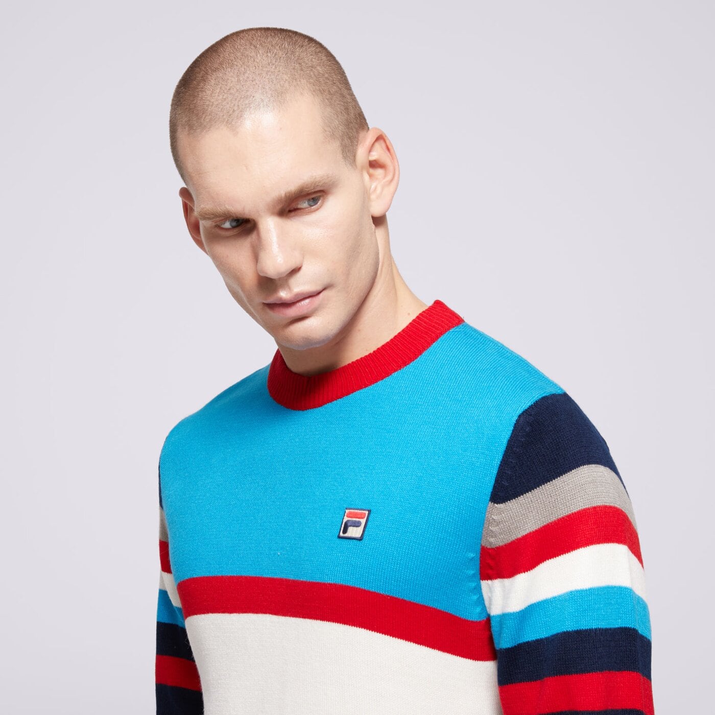 FILA SWETER LORENZO fw24mh003130 kolor multicolor
