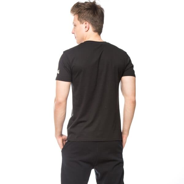 Koszulka męska LONSDALE T-SHIRT AGAINST 1112381000 kolor czarny
