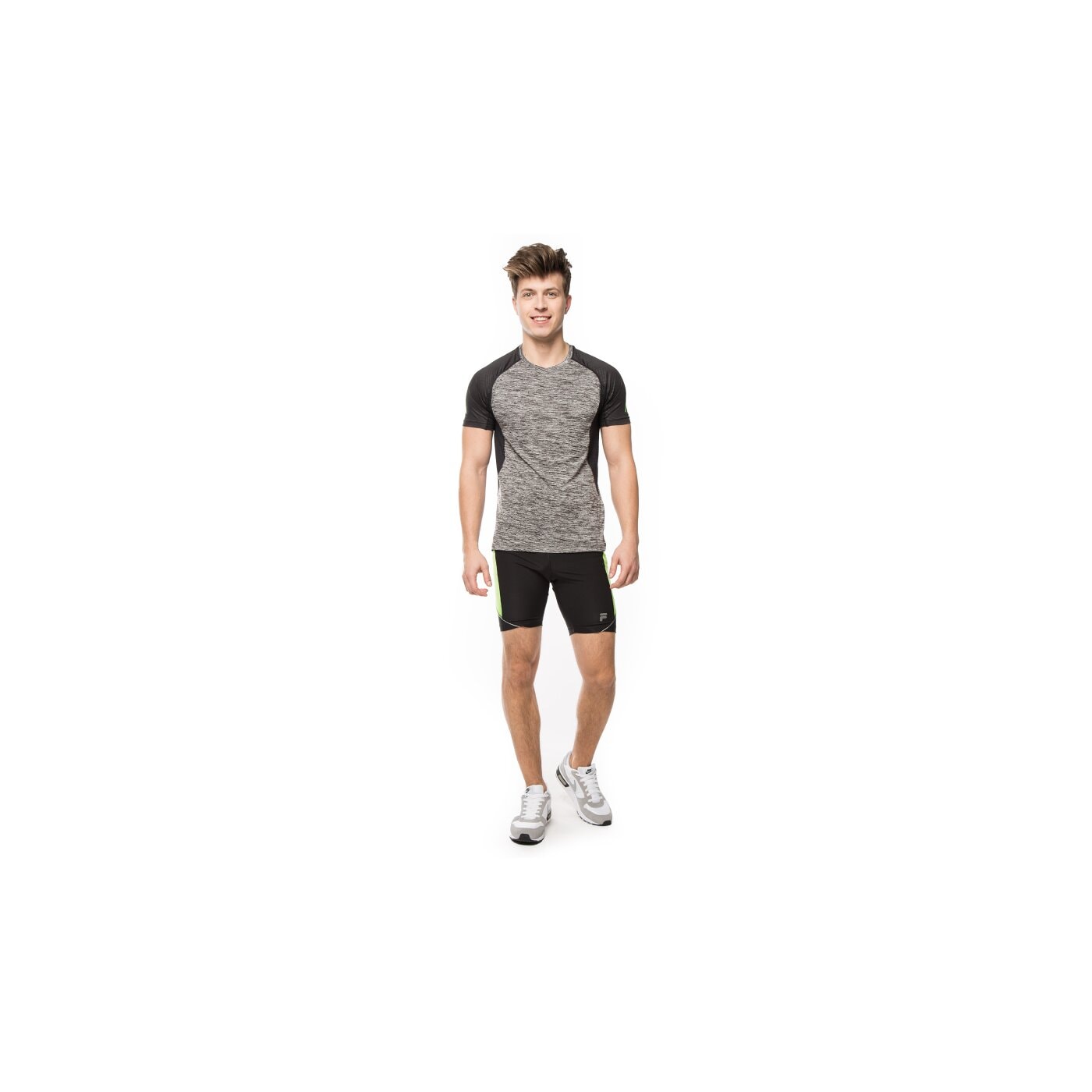 Koszulka męska FILA T-SHIRT SHORT SLEEVE 680863d77 kolor szary