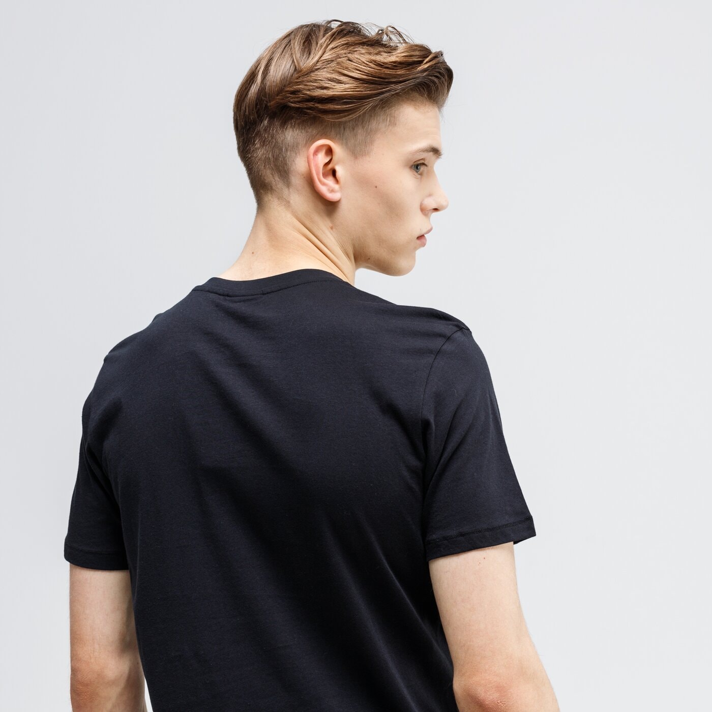 Koszulka męska UMBRO T-SHIRT FW LARGE LOGO COTTON 65352u-7s6 kolor czarny