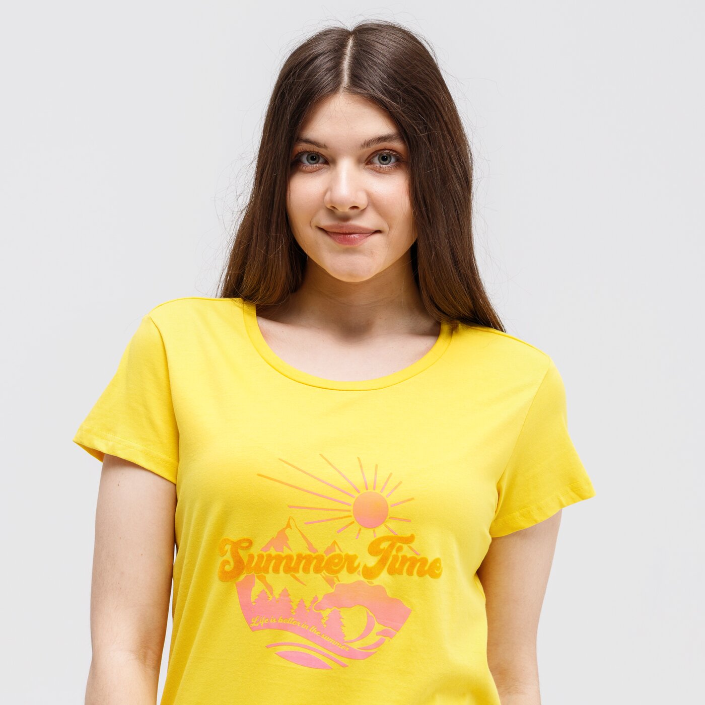 Koszulka damska UP8 T SHIRT PALOSECO up121tsd35001 kolor żółty