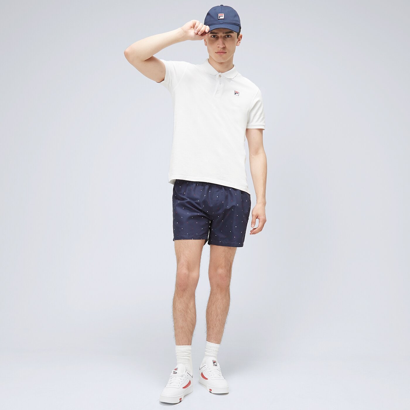 Kąpielówki męskie FILA SZORTY BENNY ss21spm894410 kolor granatowy