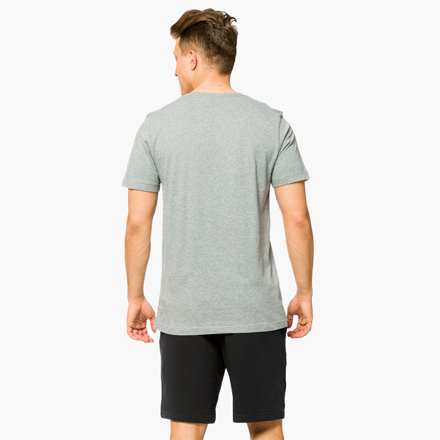 Koszulka męska PUMA T-SHIRT SS FADED TEE 59093303 kolor szary