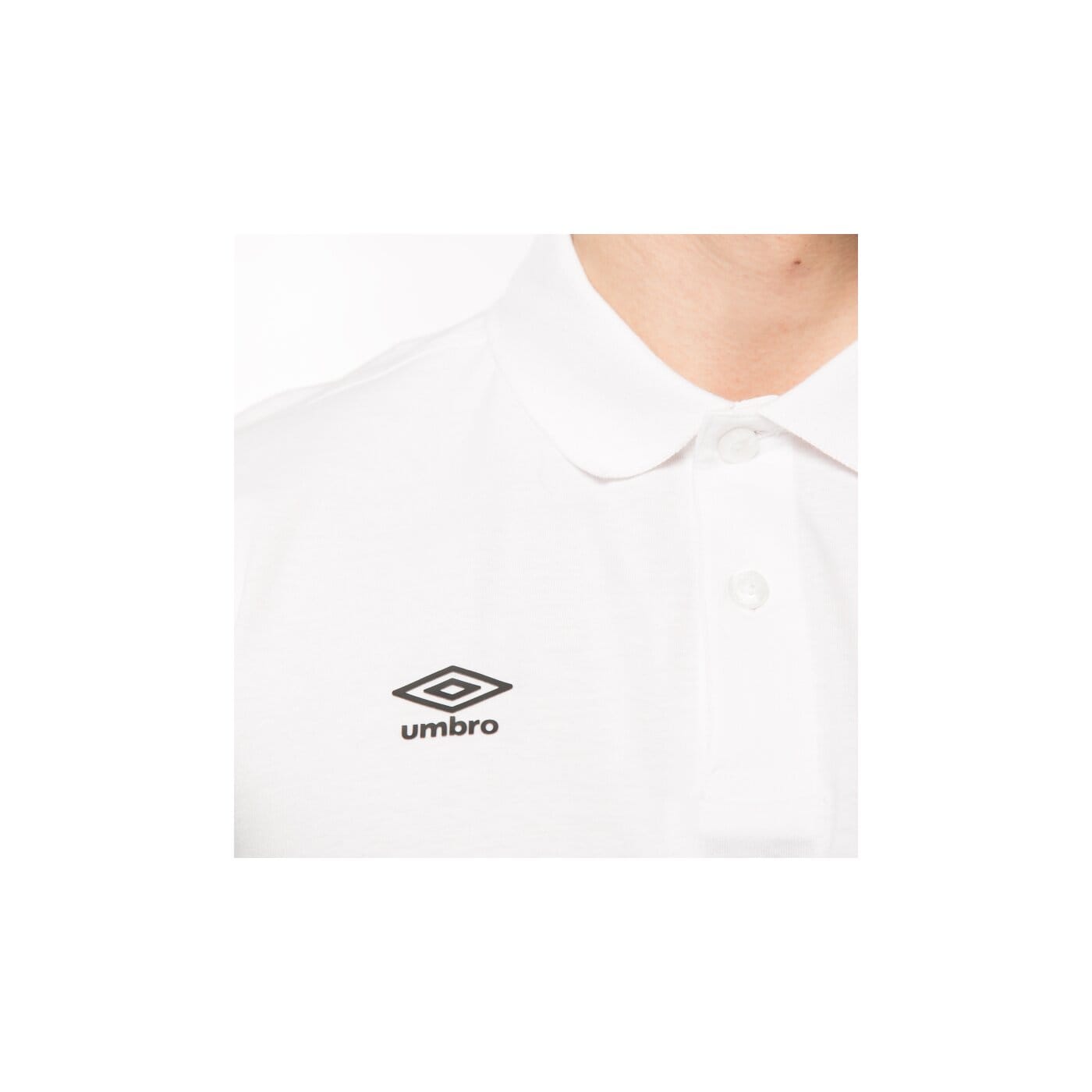 Koszulka polo męska UMBRO POLO JERSEY 62294u002 kolor biały