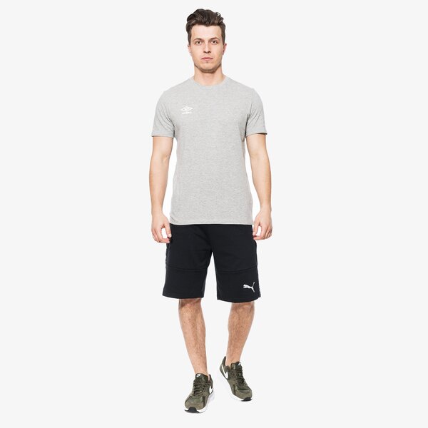 Koszulka męska UMBRO T-SHIRT SS COTTON SMALL LOGO 64887up12 kolor szary