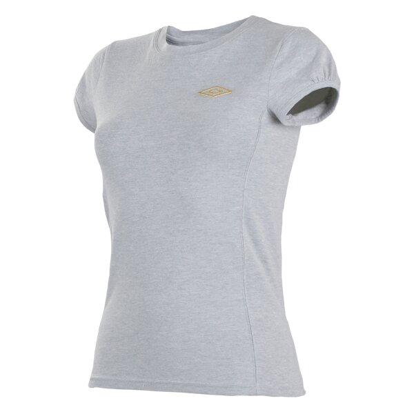 Koszulka damska UMBRO T-SHIRT DAMSKI - GAMBIA ul38tsd01c kolor szary
