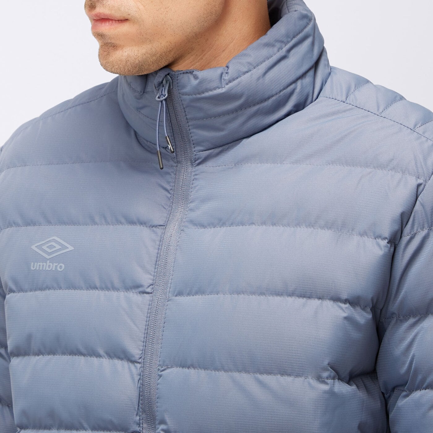 Kurtka zimowa męska UMBRO KURTKA ZIMOWA BLOXWOR ul324kum91001 kolor niebieski