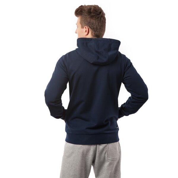 Bluza męska ADIDAS BLUZA LIN FZ HOOD s21300 kolor granatowy