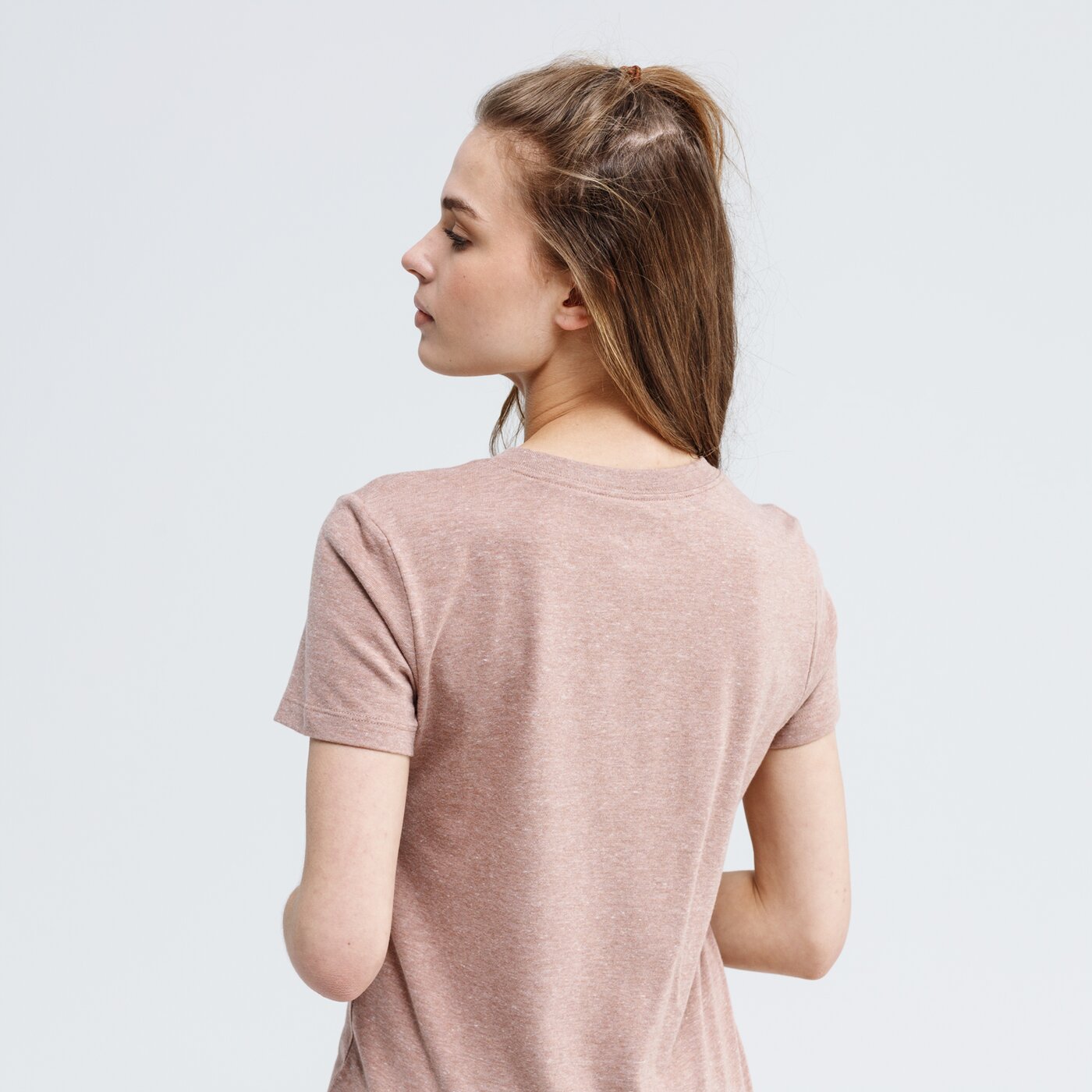 Koszulka damska NIKE T-SHIRT RUN ck4371-283 kolor brązowy