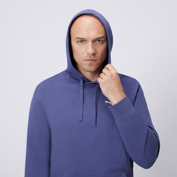 Bluza męska PUMA BLUZA Z KAPTUREM ESS ELEVATED 68472846 kolor niebieski