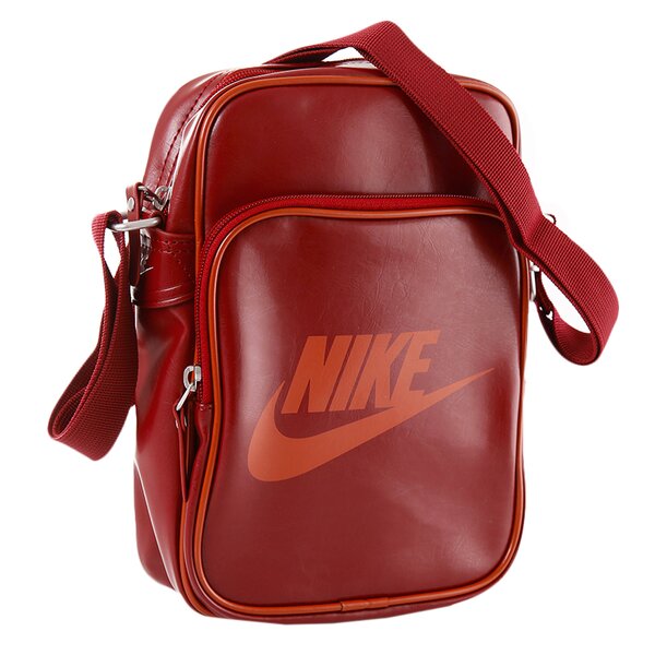 Torba sportowa damska NIKE TORBA HERITAGE SI SMALL ITEMS II ba4270684 kolor bordowy