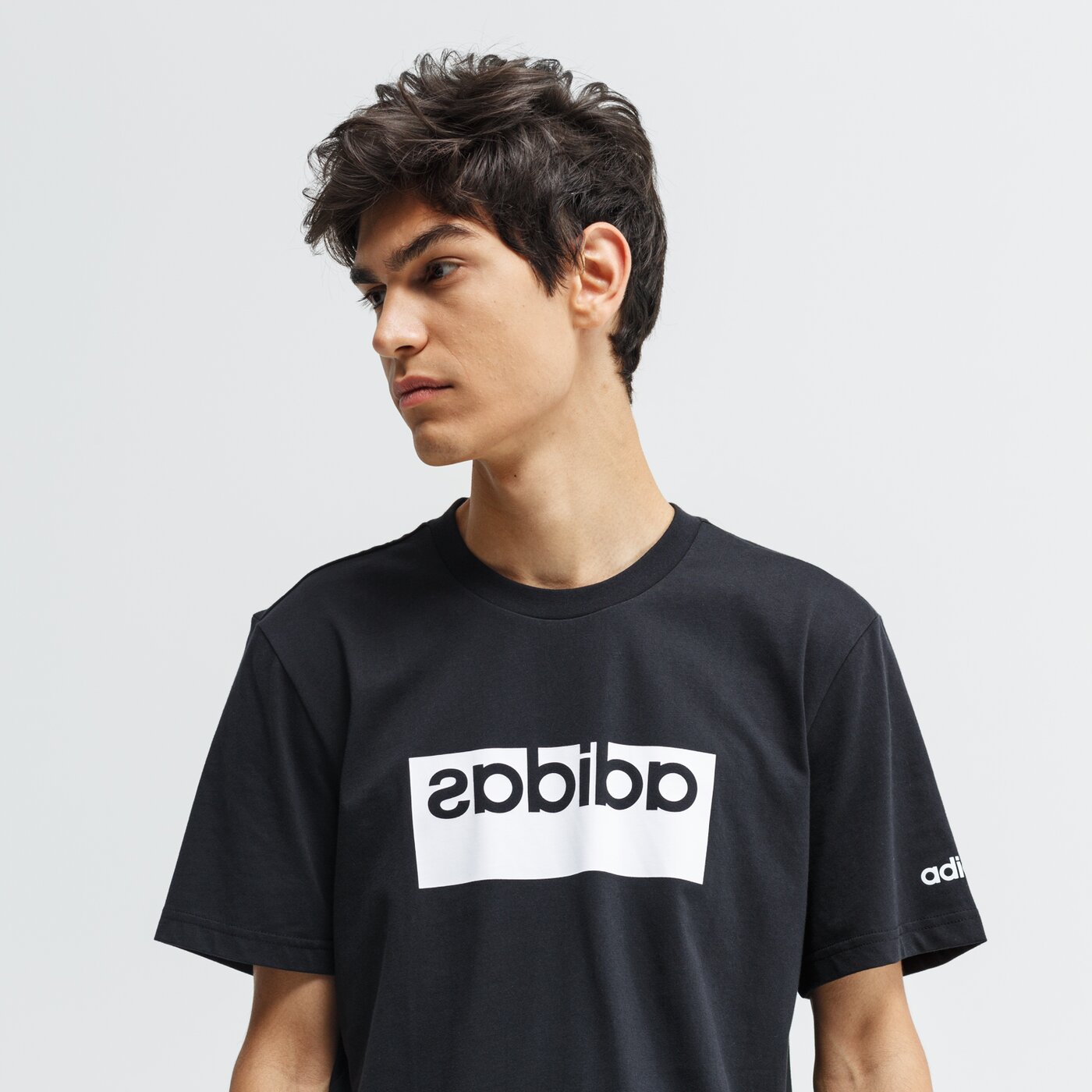 Koszulka męska ADIDAS T-SHIRT SS M BOX GRFX T 1 ei4564 kolor czarny