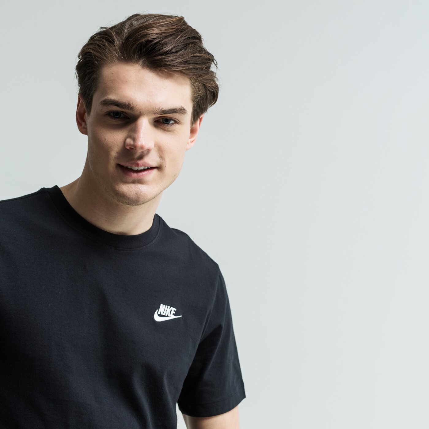 Koszulka męska NIKE T-SHIRT SPORTSWEAR CLUB ar4997-013 kolor czarny