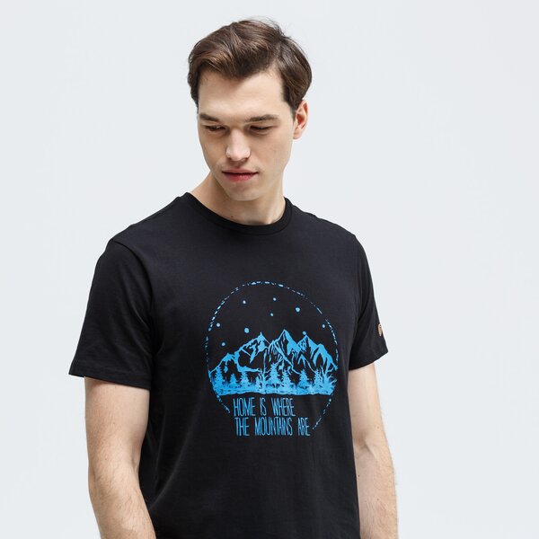 Koszulka męska FEEWEAR T-SHIRT FIRN fw39tsm06001 kolor czarny