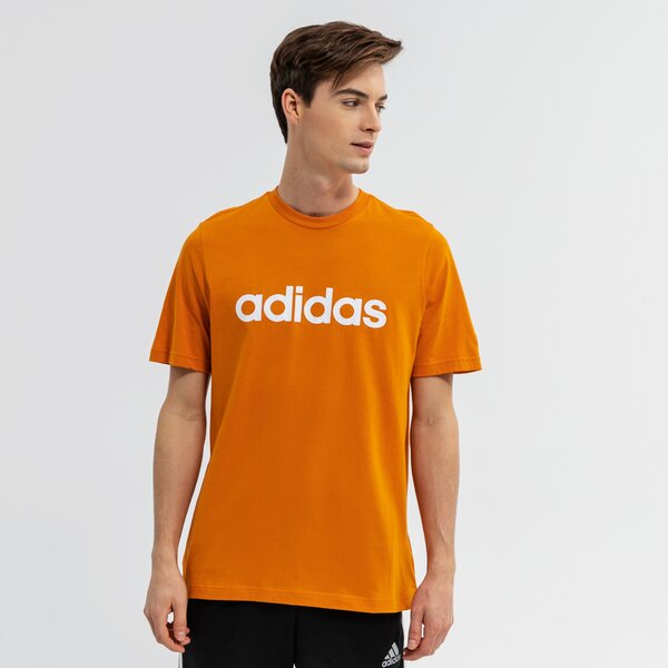 Koszulka męska ADIDAS T-SHIRT SS M LIN SJ T h12191 kolor pomarańczowy