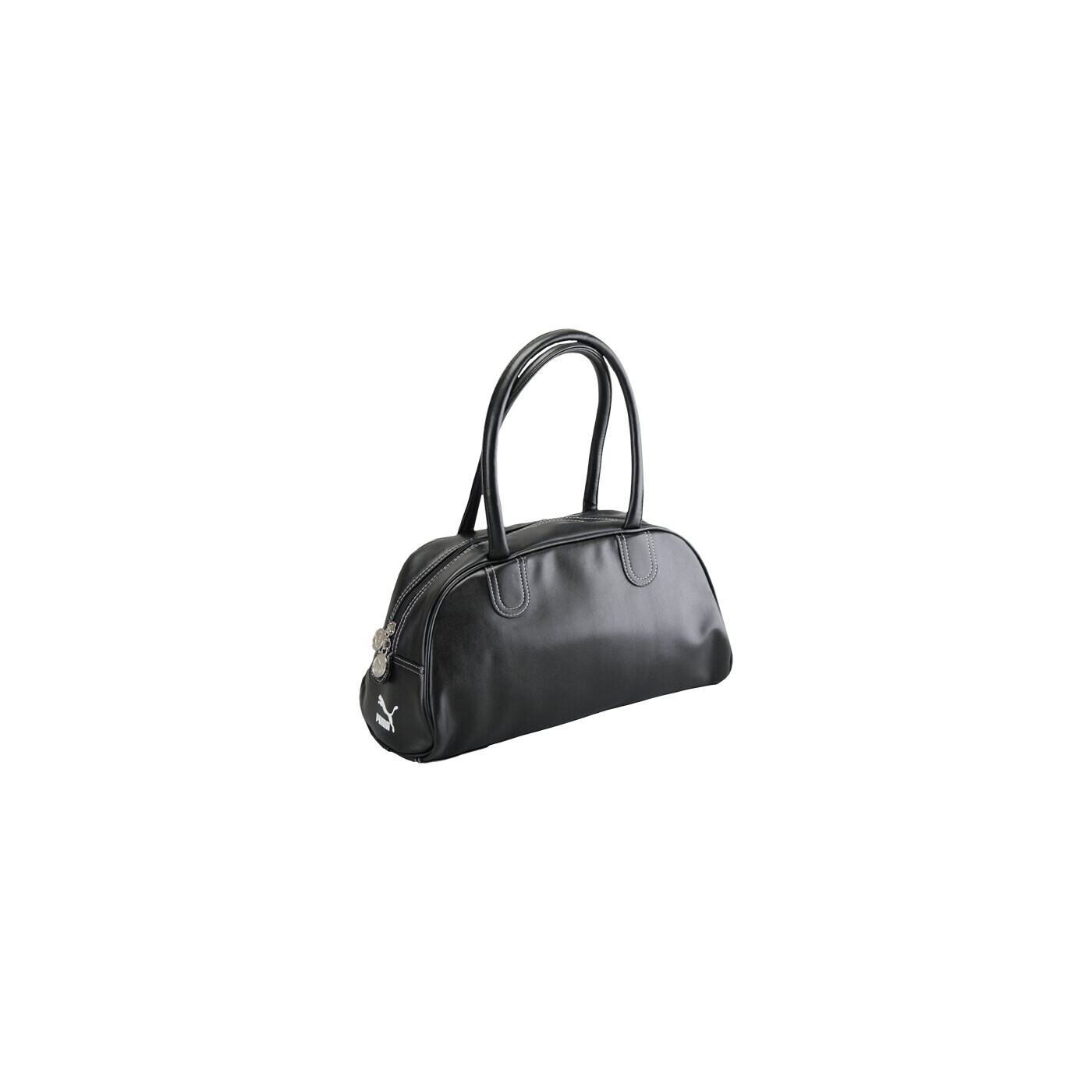 Torba sportowa damska PUMA TORBA CAMPUS HANDBAG  BLACK-STAR WHITE 06883101 kolor czarny