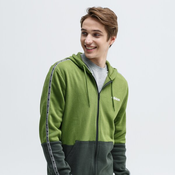 Bluza męska ADIDAS BLUZA M C90 CB FZ ei5623 kolor zielony