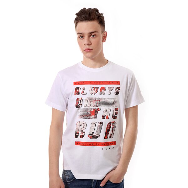 Koszulka męska CONFRONT T-SHIRT MARIANNO cf14tsmpr007 kolor biały