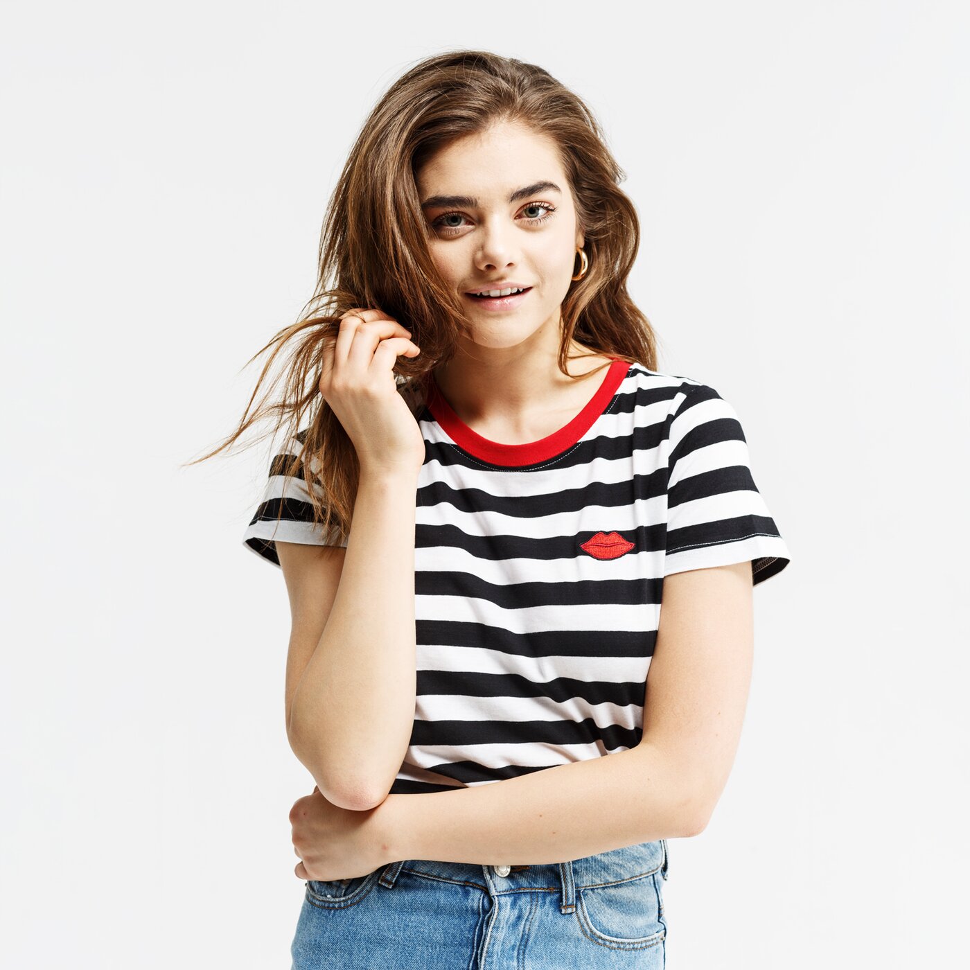 Koszulka damska LOTTO T-SHIRT SS MONZA lo19tsd09001 kolor granatowy