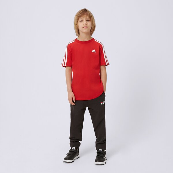 Koszulka dziecięca ADIDAS T-SHIRT SS U 3S TEE ik9096 kolor czerwony