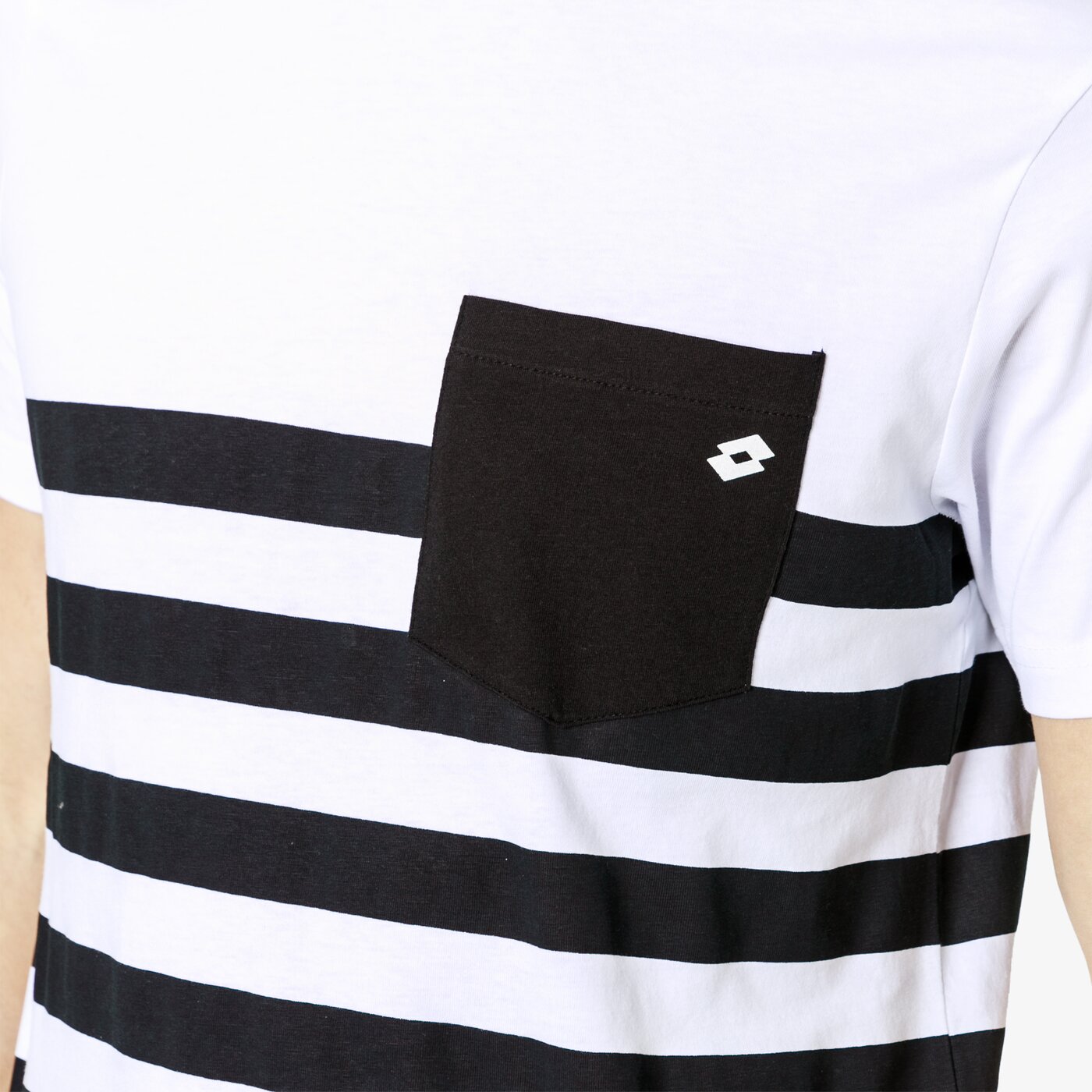 Koszulka męska LOTTO T-SHIRT SS DALMINE lo19tsm18001 kolor biały