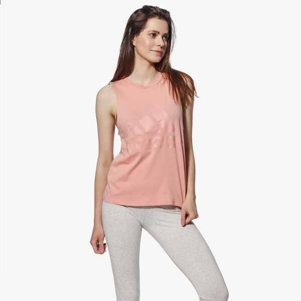 Top damski ADIDAS TANK ESS SOLI SL cf8825 kolor różowy