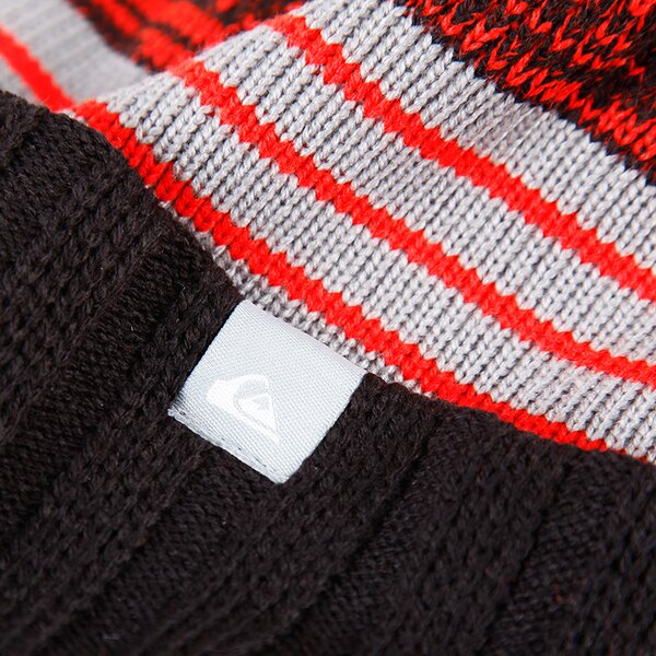 Czapka zimowa męska QUIKSILVER CZAPKA WILDCARD BEANIE ktmht034rqf0 kolor czarny