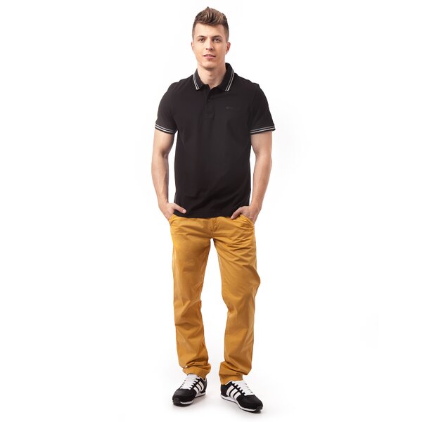 Koszulka polo męska LOTTO POLO BRODSY PQ r5136 kolor czarny