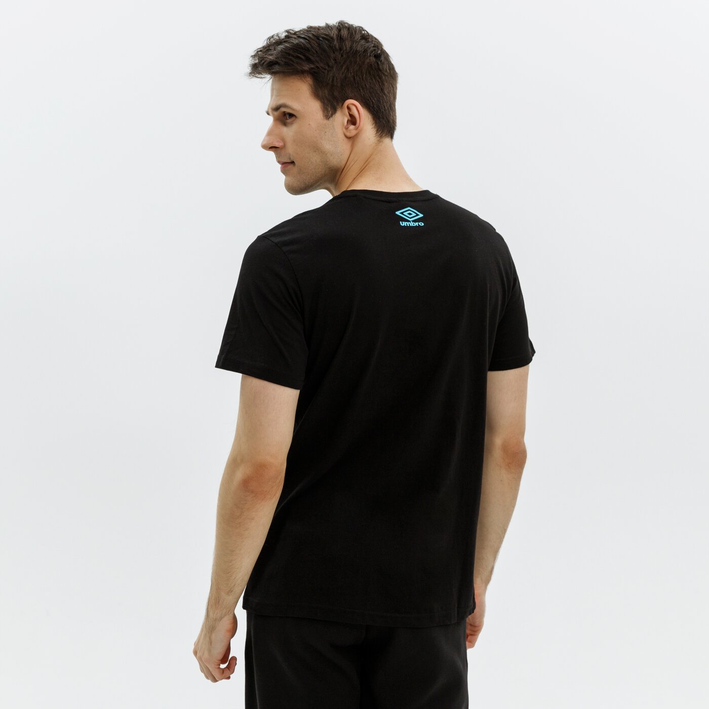 Koszulka męska UMBRO T-SHIRT DIONE ul321tsm12002 kolor czarny