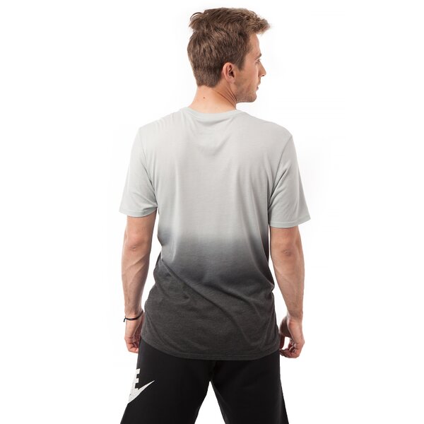 Koszulka męska NIKE T-SHIRT DIP DYE FUTURA 666541076 kolor szary