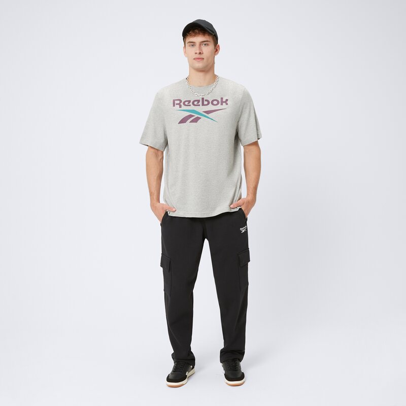 REEBOK T-SHIRT IDENTITY BIG LOGO