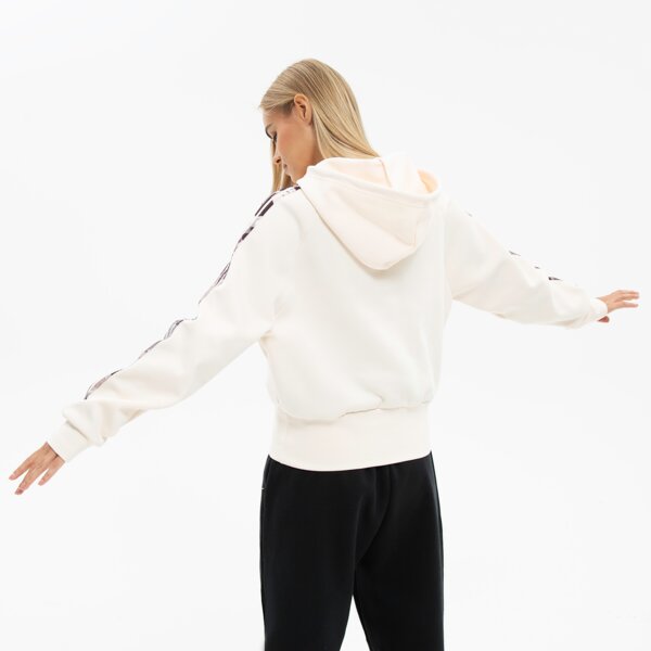 Bluza damska ADIDAS BLUZA Z KAPTUREM W AOP HD hn5278 kolor beżowy
