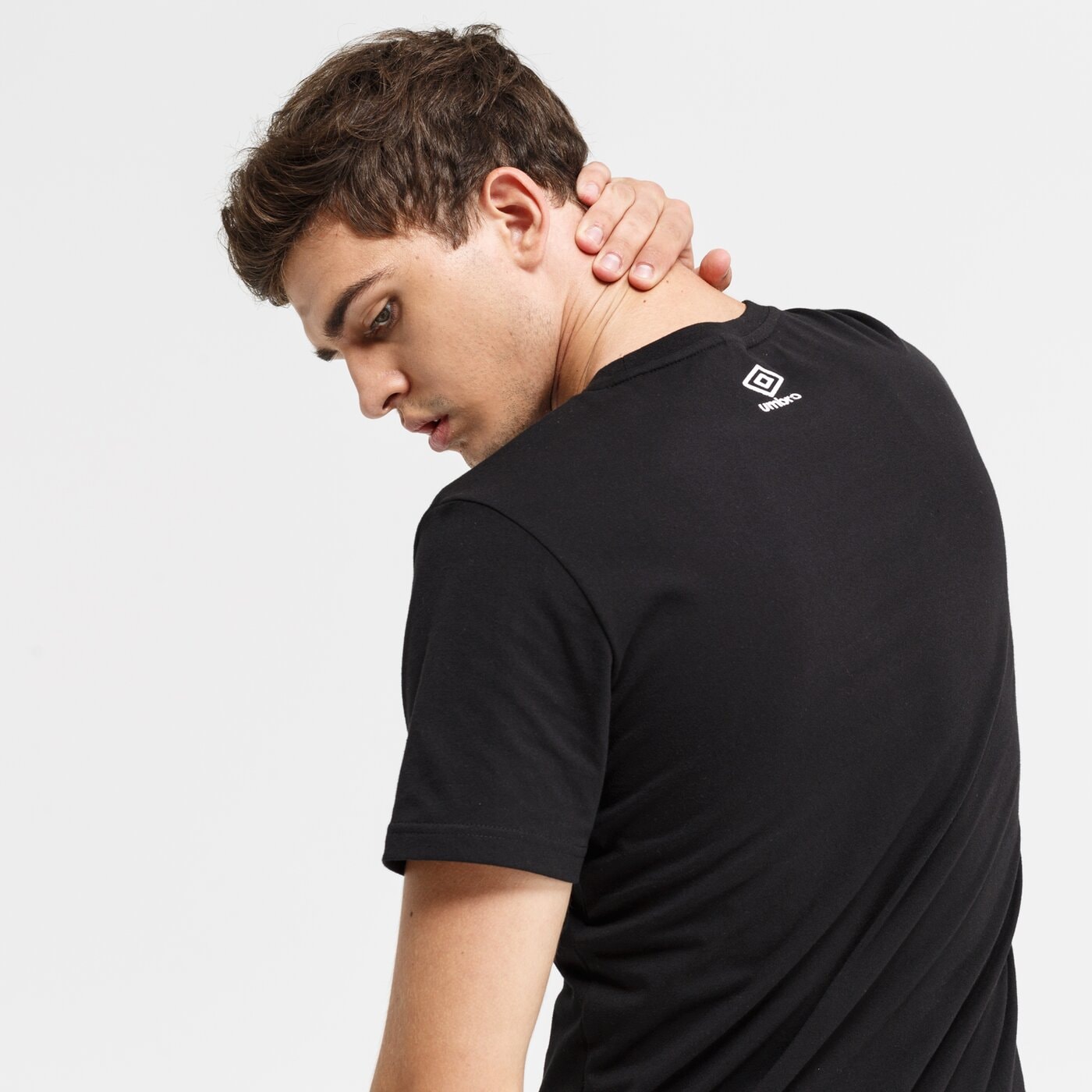 Koszulka męska UMBRO T-SHIRT SEAN ul39tsm24003 kolor czarny