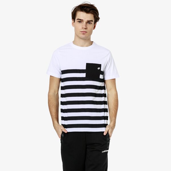 Koszulka męska LOTTO T-SHIRT SS DALMINE lo19tsm18001 kolor biały