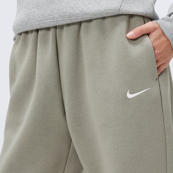 Spodnie dresowe damskie NIKE SPODNIE W NSW PHNX FLC HR OS PANT 2 fz5996-320 kolor khaki