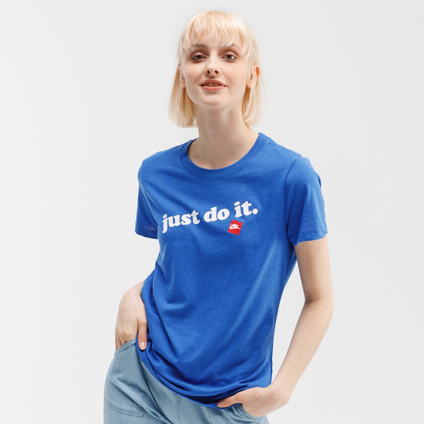 Koszulka damska NIKE T-SHIRT DRI-FIT VICTORY ck4367-480 kolor niebieski