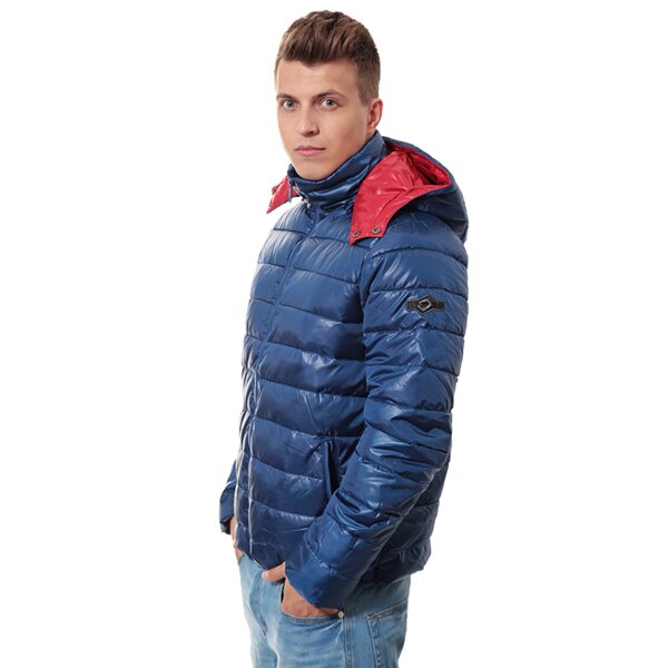 Kurtka zimowa męska LOTTO KURTKA BOMBER PAD DOUG r2383 kolor niebieski