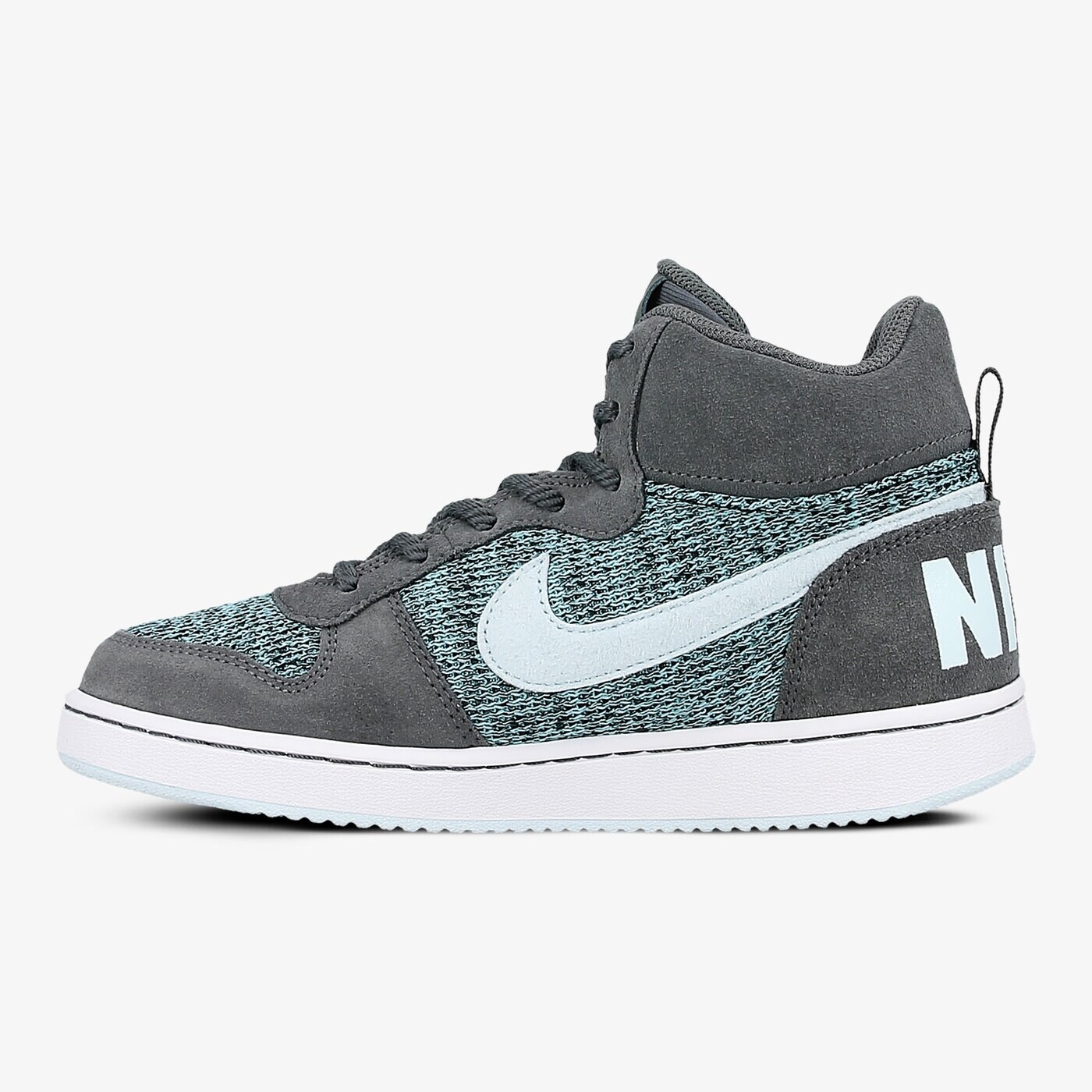 Buty dziecięce NIKE COURT BOROUGH MID SE GG. 922846-001 kolor szary