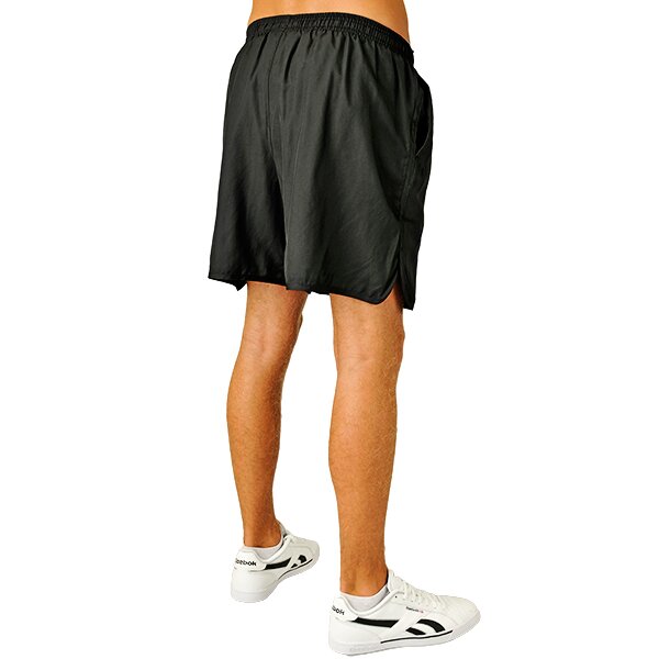 Spodenki męskie UMBRO SZORTY FW STOWE WOVEN SHORTS BLACK 697764060 