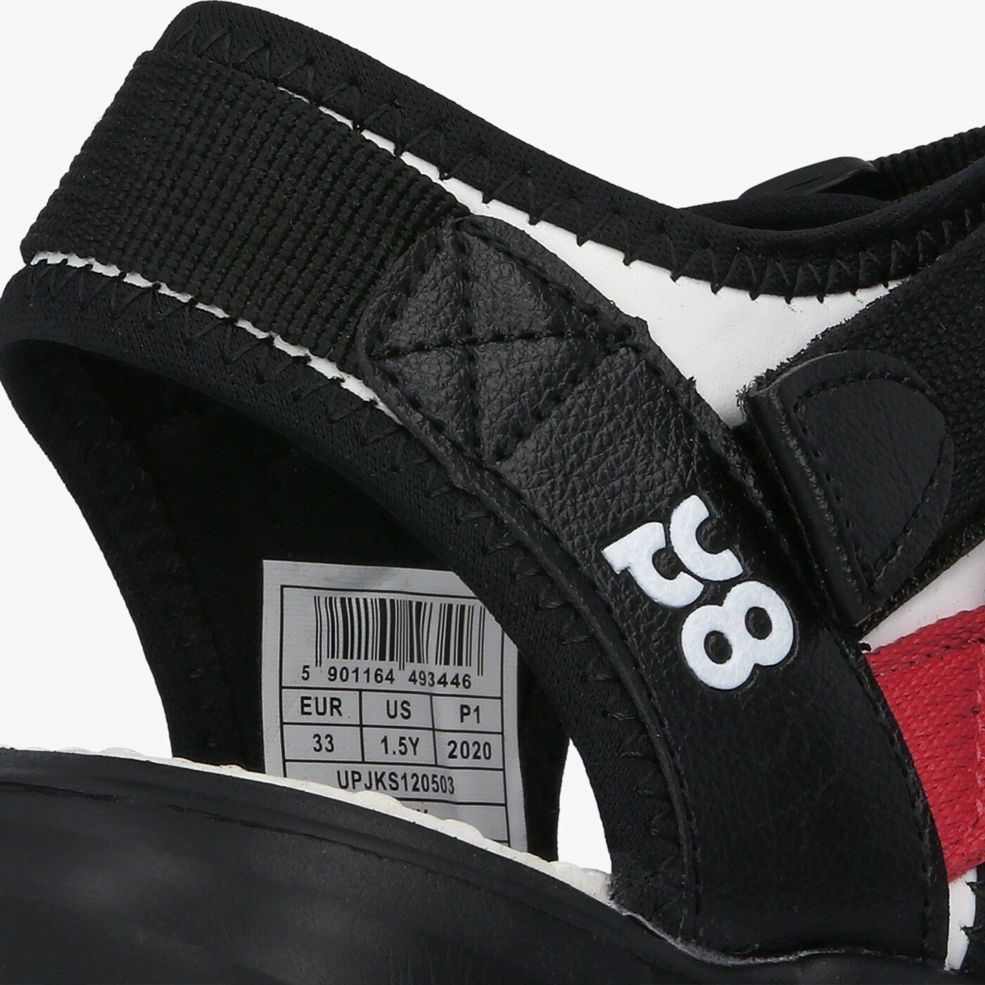 Sandały dla dzieci UP8 DENY upjks120503 kolor czarny