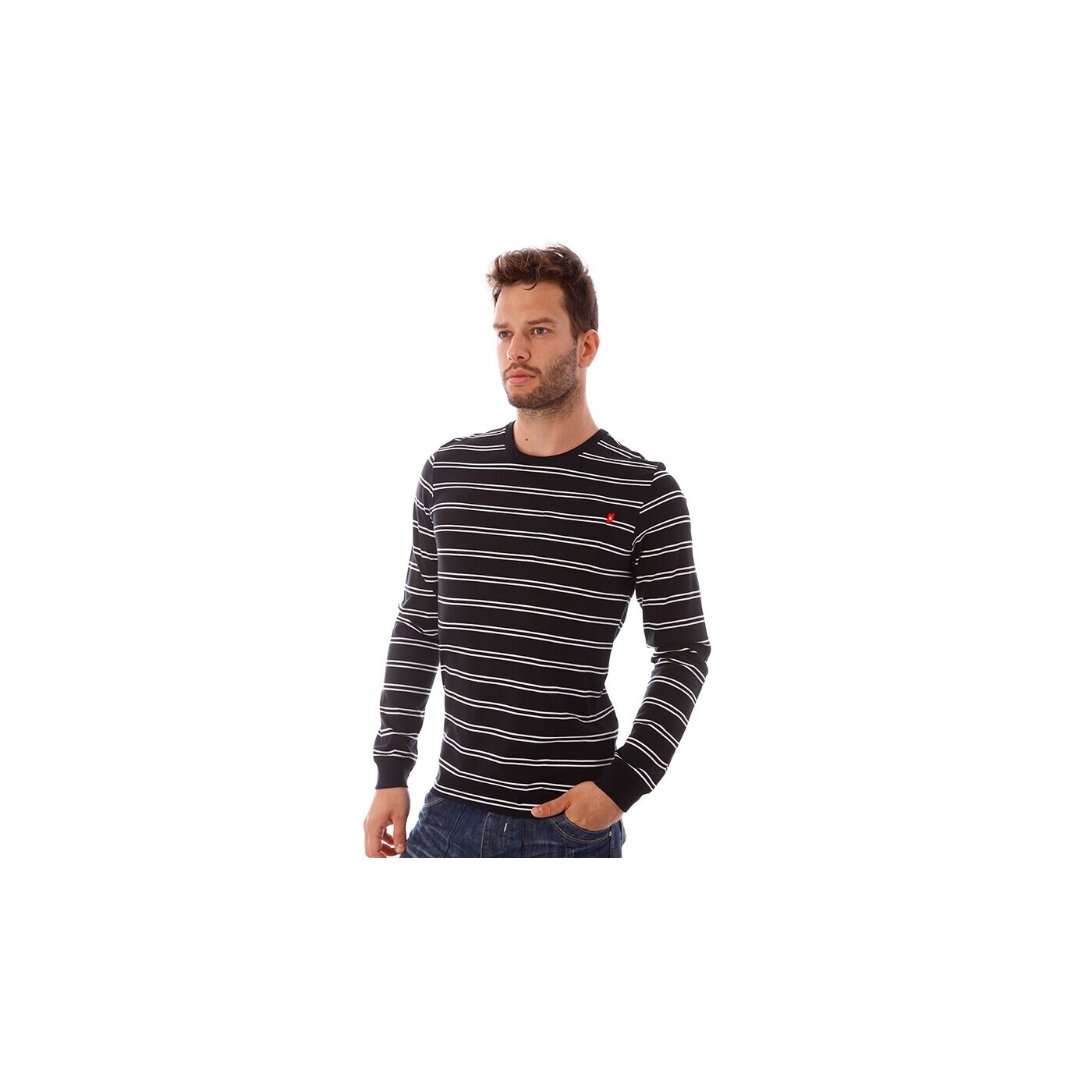 Bluza męska NIKE BLUZA GLORY LS TOP-STRIPE PKT 544073010 kolor multicolor