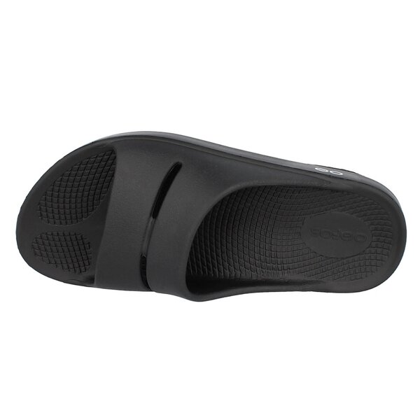 Klapki damskie OOFOS OOAHH SLIDE  1100blackw kolor czarny