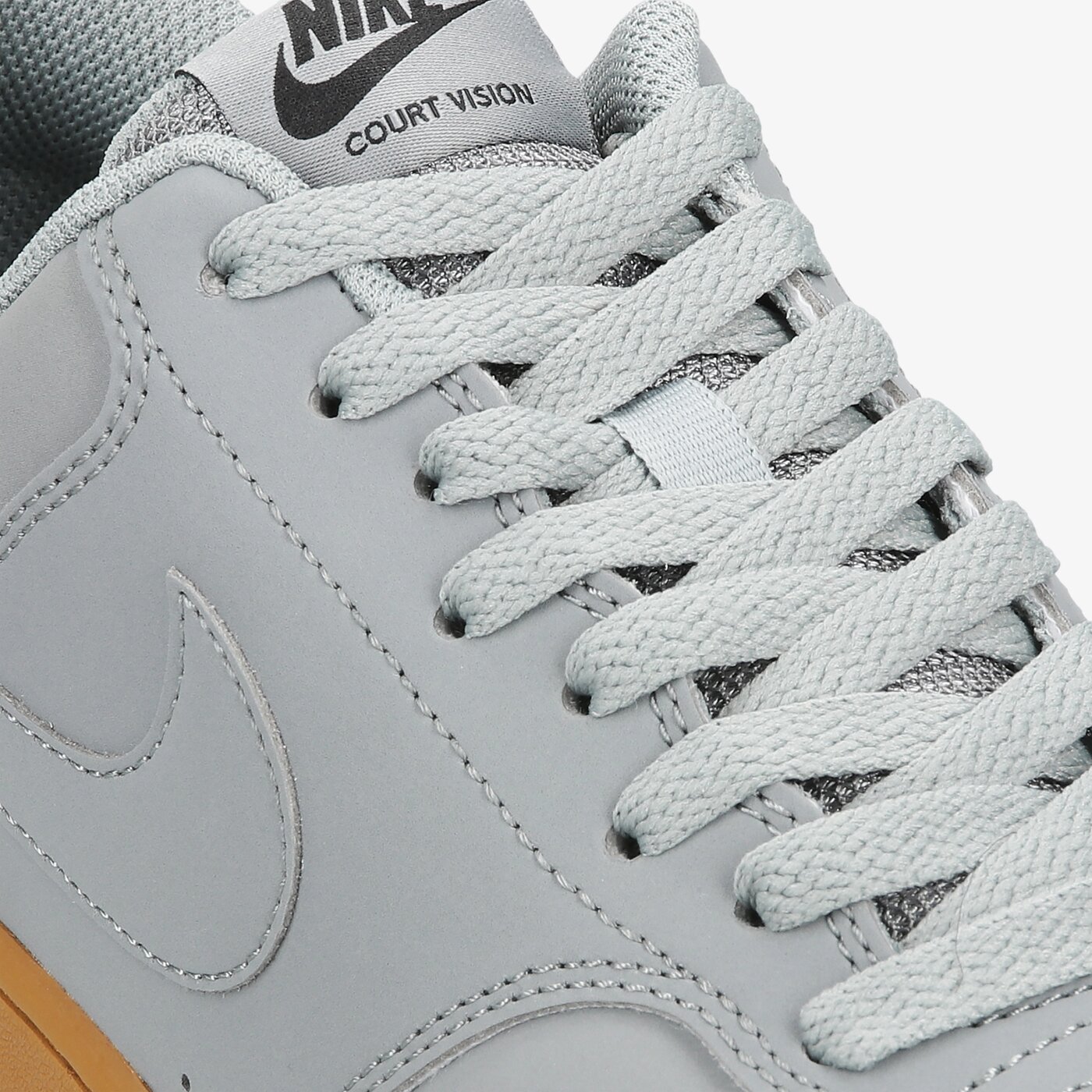 Buty sportowe męskie NIKE COURT VISION LOW  cd5463-009 kolor szary