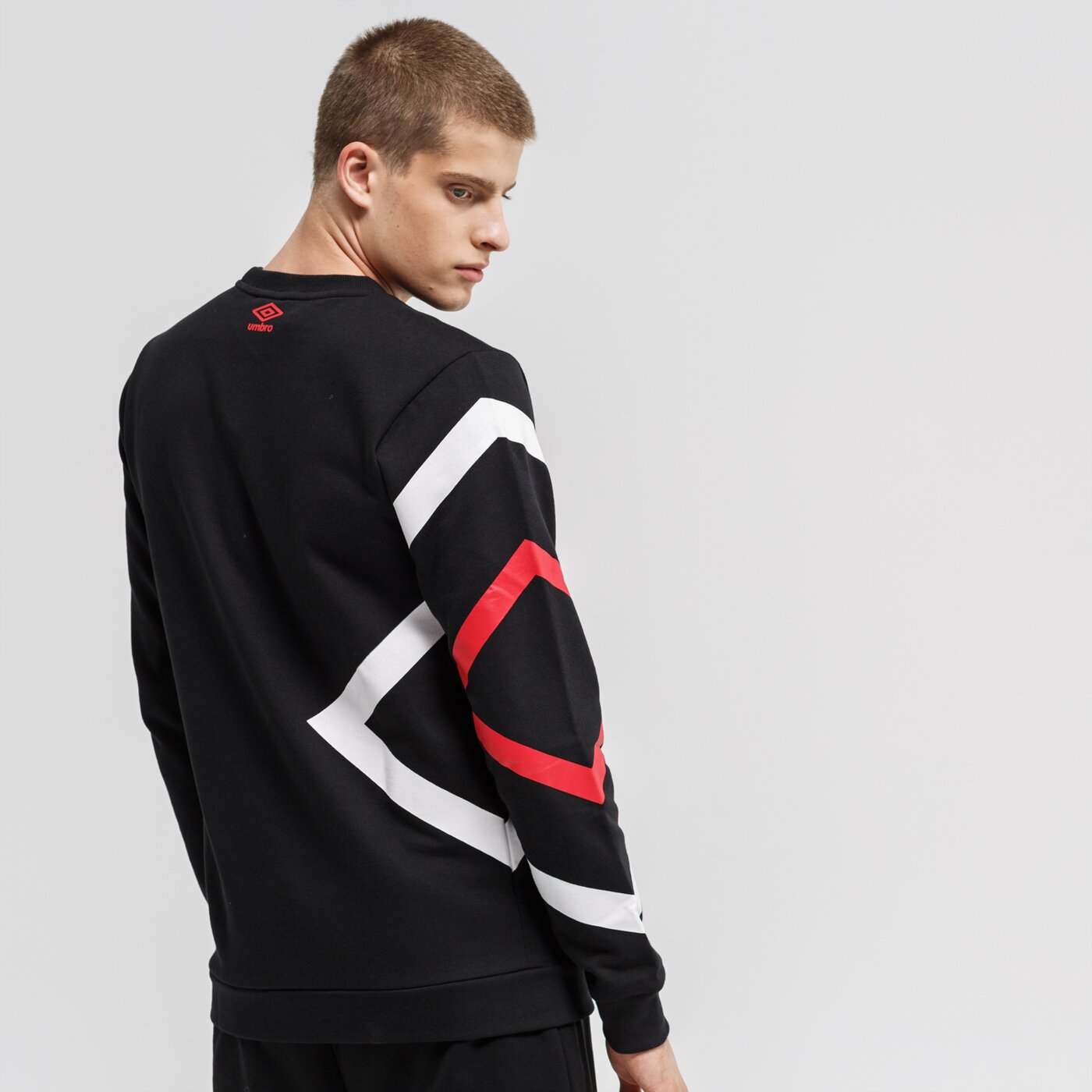 Bluza męska UMBRO BLUZA RUOVESI ul39blm17001 kolor czarny