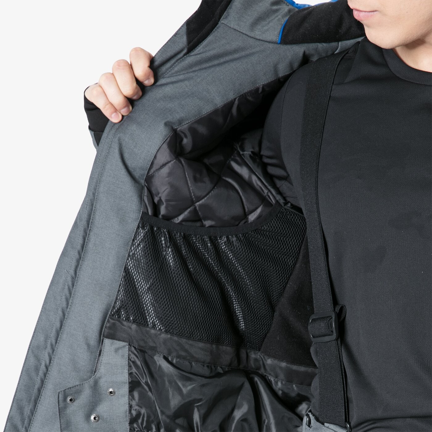 Kurtka zimowa męska FEEWEAR KURTKA NARCIARSKA ICEFIELD fw38kum51001 kolor szary