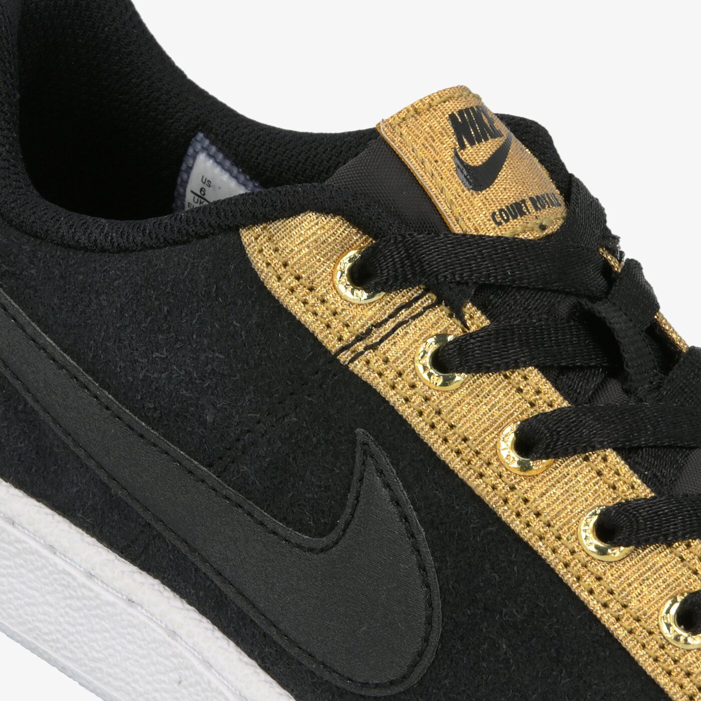 Buty sportowe damskie NIKE COURT ROYALE PREMIUM aj7731-006 kolor czarny